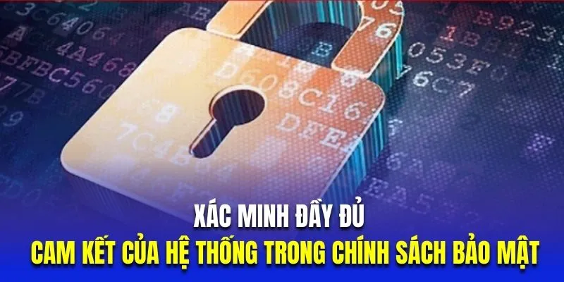Xác minh đầy đủ là cam kết của hệ thống trong chính sách bảo mật