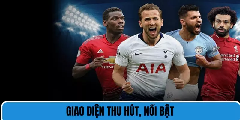 KQBD hôm nay nổi tiếng với giao diện thu hút