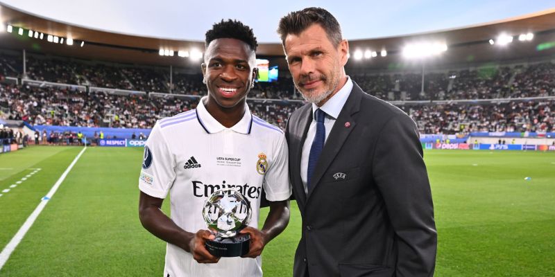 Nổi bật trong màu áo của Real Madrid